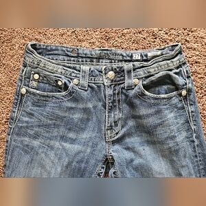 Miss Me Blue Ankle & Cropped Jeans